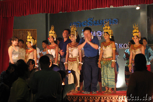 Traditioneller Apsara-Tanz im Jasmine Angkor, Siem Reap, Kambodscha