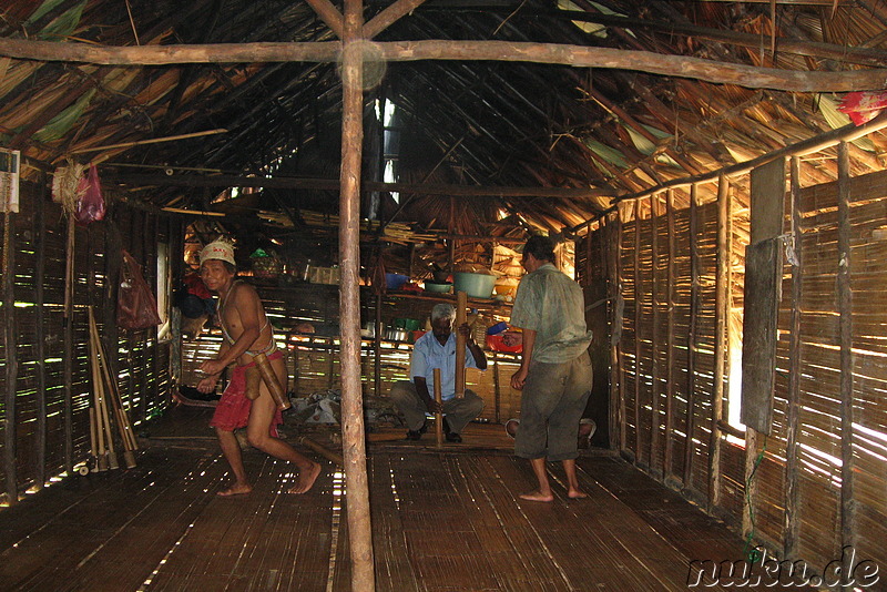 Traditioneller Tanz der Orang Asli