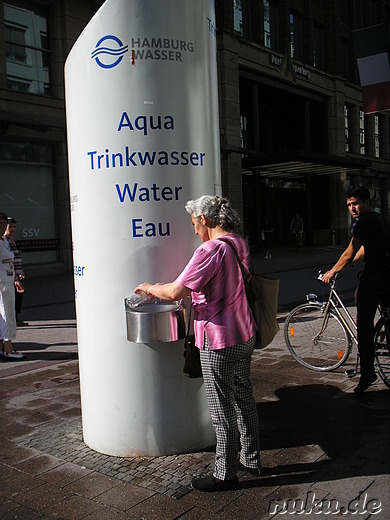 Trinkwasserspender in Hamburg