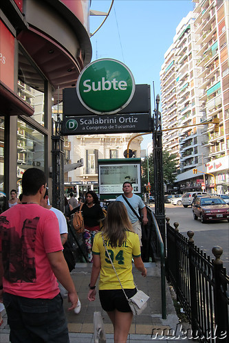 U-Bahnstation in Buenos Aires, Argentinien