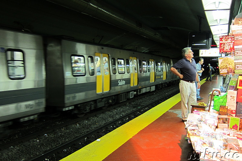 U-Bahnstation in Buenos Aires, Argentinien
