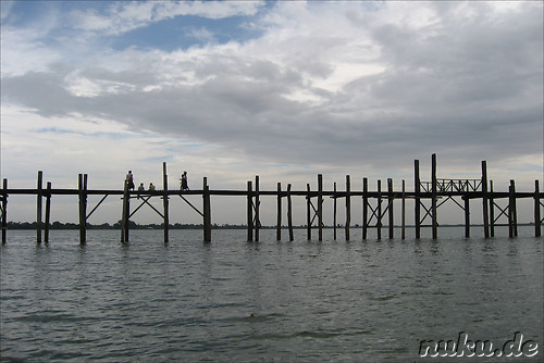 U-Bein-Bridge in Amarapura, Burma