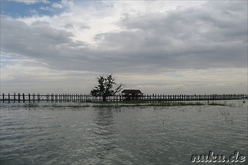 U-Bein-Bridge in Amarapura, Burma