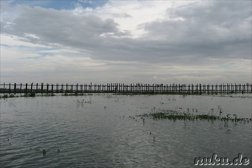 U-Bein-Bridge in Amarapura, Burma