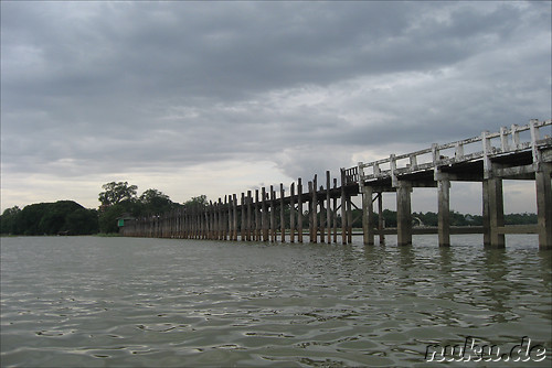 U-Bein-Bridge in Amarapura, Burma