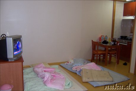 Unser Minbak (privates Zimmer) in Seongsanri