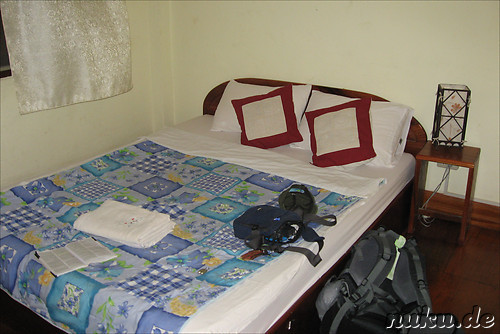 Unser Zimmer im Namsok Guest House