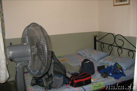 Unser Zimmer in Kuala Lumpur