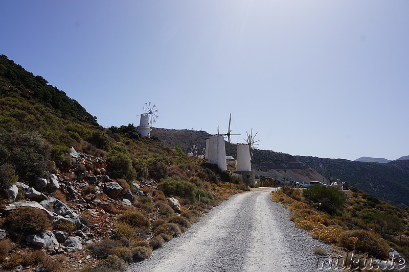 Unterwegs auf der Lasithi-Hochebene auf Kreta, Griechenland