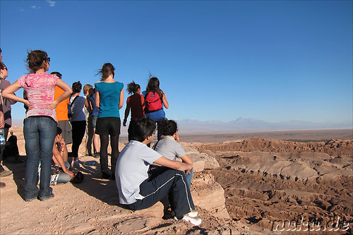 Valle de la Luna, Cordillera de la Sal, Atacamawueste, Chile