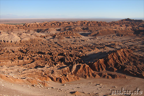 Valle de la Luna, Cordillera de la Sal, Atacamawueste, Chile