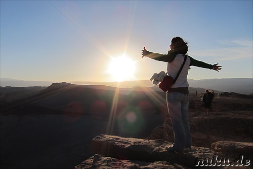 Valle de la Luna, Cordillera de la Sal, Atacamawueste, Chile