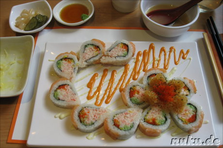Variante der California Roll