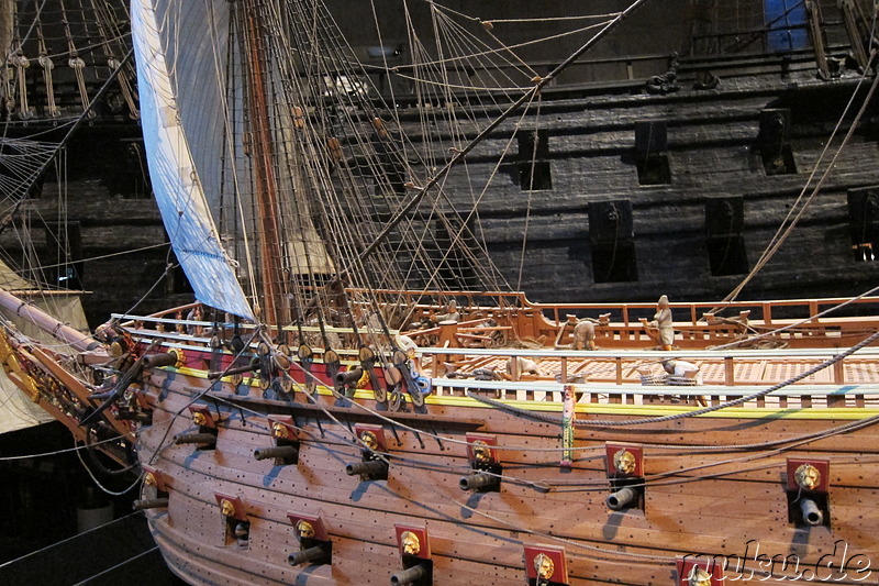 Vasa Museum in Stockholm, Schweden