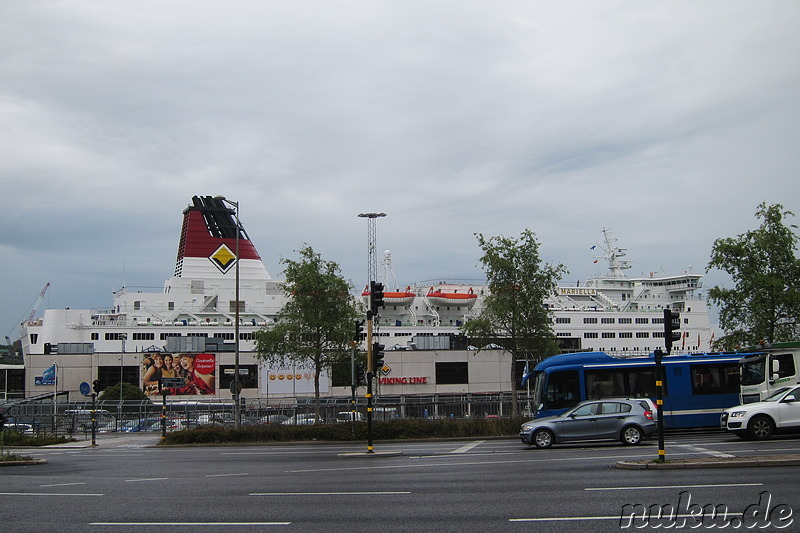 Viking Line Terminal in Stockholm, Schweden