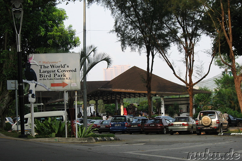 Vogelpark Lake Gardens in Kuala Lumpur, Malaysia