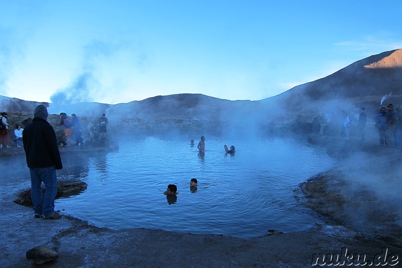 Volcanic Hot Springs, Atacamawüste, Chile