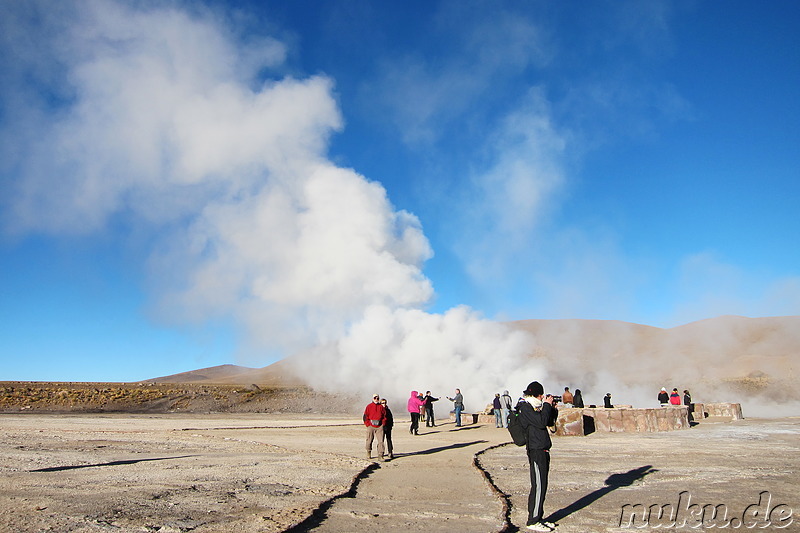 Volcanic Hot Springs, Atacamawüste, Chile