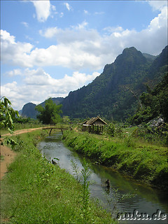 Wandern in Vang Vieng