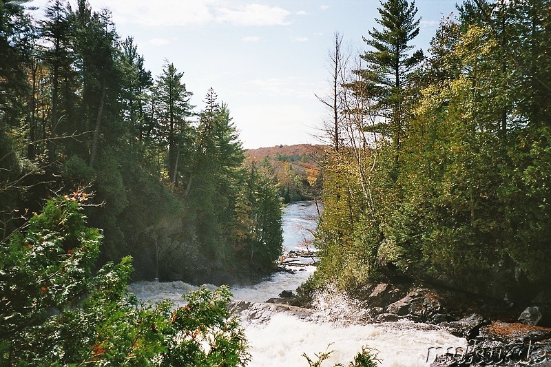 Wasserfall in Ontario, Kanada