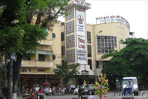 Wasserpuppentheater in Hanoi