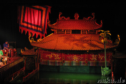 Wasserpuppentheater in Hanoi