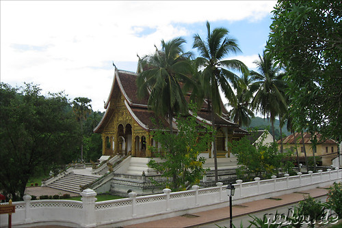 Wat Ho Prabang Tempel am Royal Palace Museum in Luang Prabang