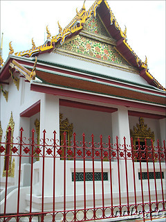 Wat Sangwet Tempel in Bangkok, Thailand