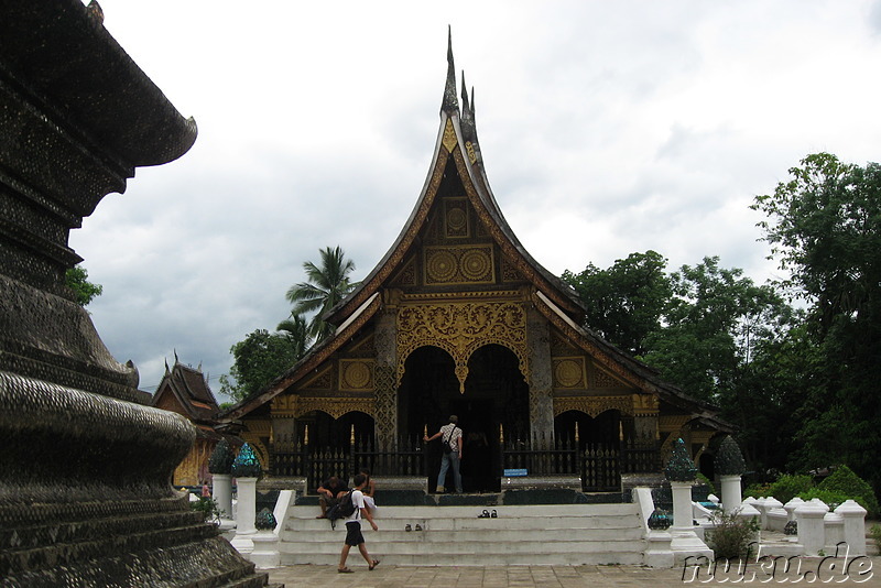 Wat Xieng Thong Tempel in Luang Prabang, Laos