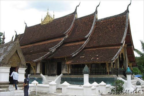 Wat Xieng Thong Tempel in Luang Prabang, Laos