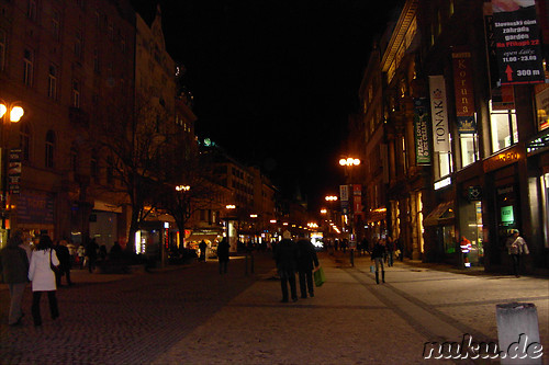 Wenceslas Square in Prag, Tschechien