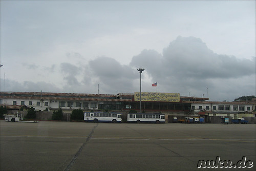 Yangon International Airport in Myanmar