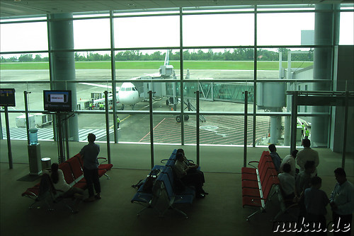 Yangon International Airport in Myanmar