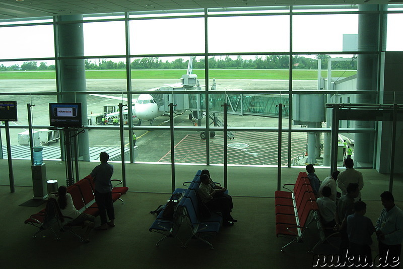 Yangon International Airport in Myanmar