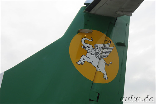 Yangon International Airport in Myanmar