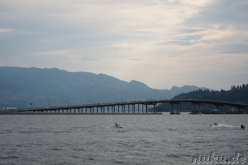  Am Okanagan Lake in Kelowna, Kanada