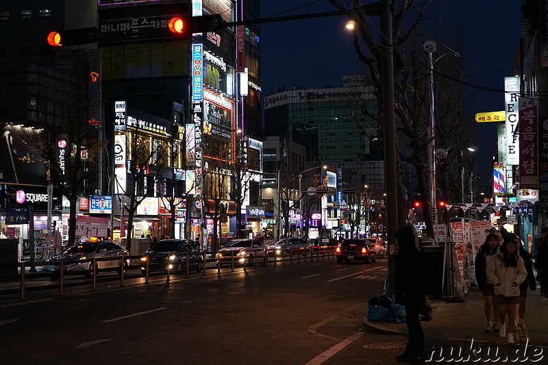  Eindrücke aus dem Stadtteil Bupyeong von Incheon, Korea