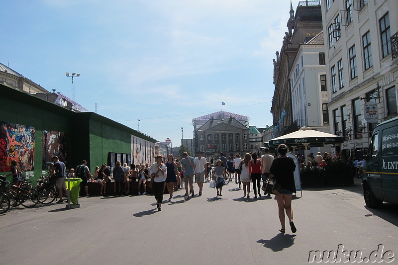  Eindrücke aus der Innenstadt von Kopenhagen, Dänemark