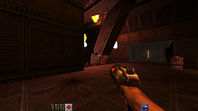  Yamagi Quake 2 mit Neural Upscale Mod