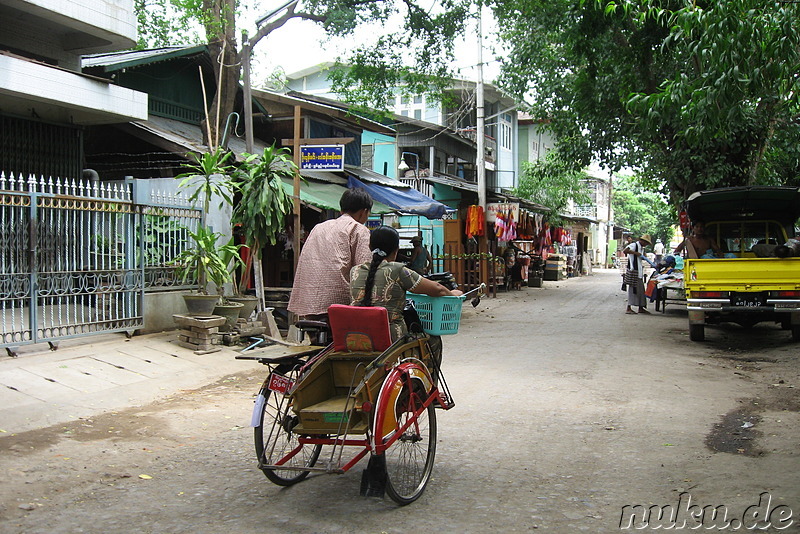 86th Street Market - Strassenmarkt in Mandalay, Myanmar