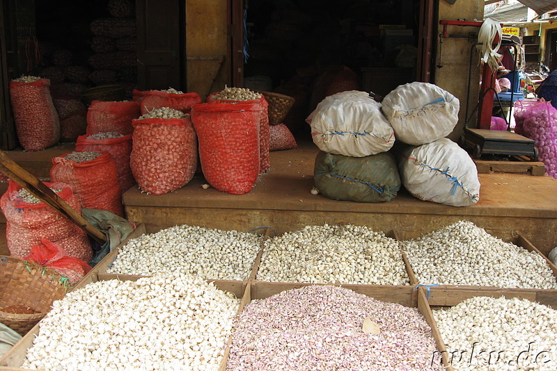 86th Street Market - Strassenmarkt in Mandalay, Myanmar