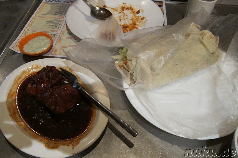 Abendessen bei der Kette North Park in Manila, Philippinen