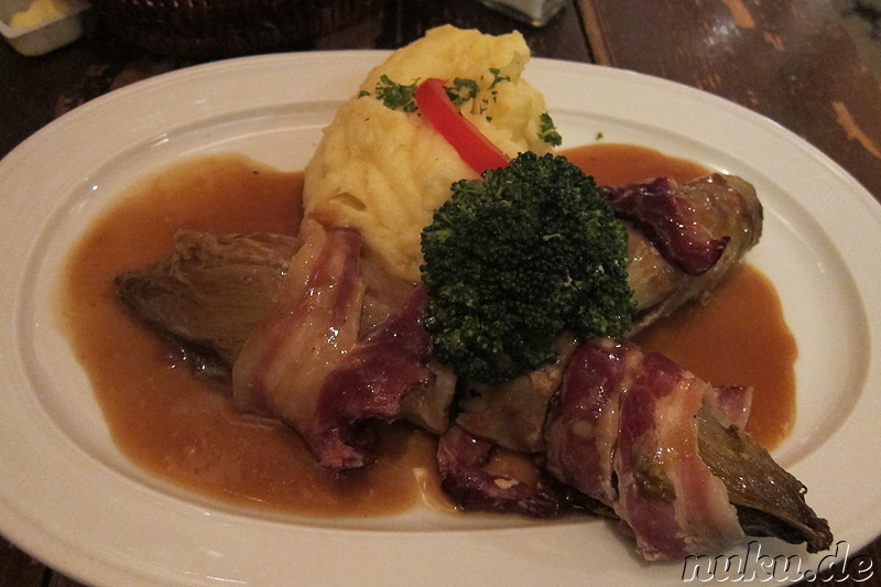 Abendessen im Fin de Siecle in Brüssel, Belgien