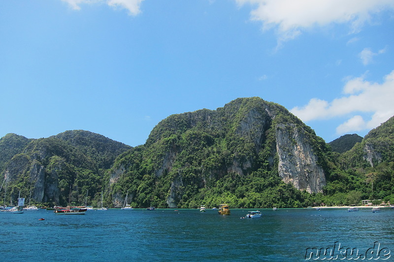 Abfahrt von Ko Phi Phi, Thailand