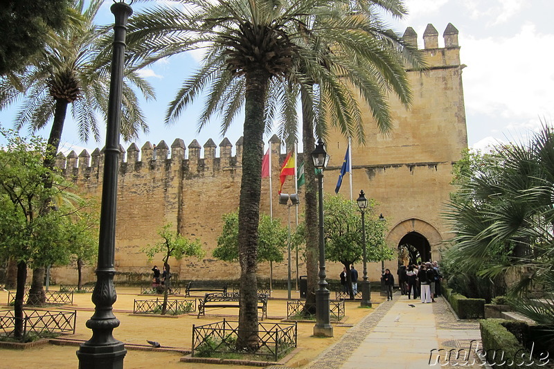 Alcazar de los Reyes Cristianos in Cordoba, Spanien