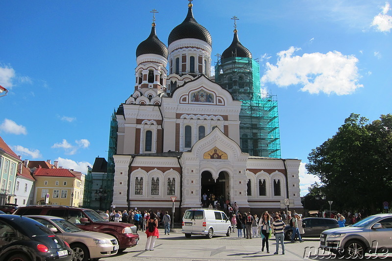 Alexander Nevsky Kathedrale in Tallinn, Estland