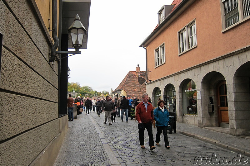 Alte Mainbrücke in Würzburg, Bayern