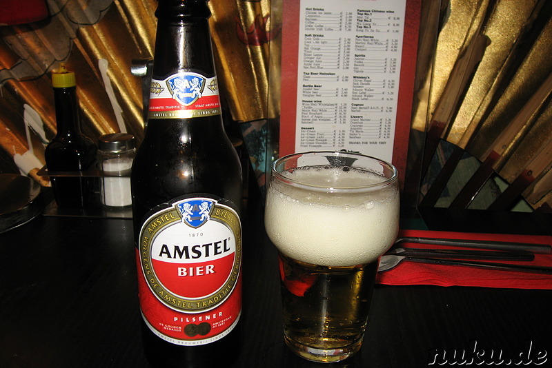 Alternativen zu Heineken gibt es auch - zum Beispiel Amstel Bier...