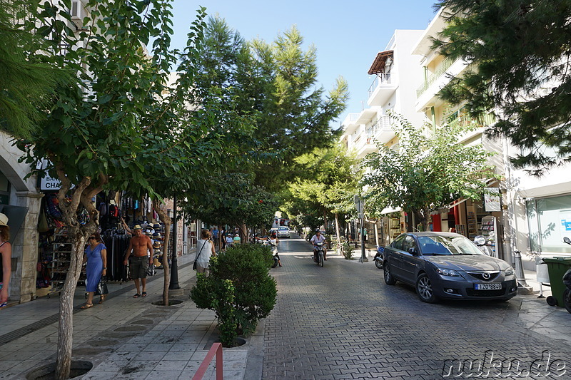 Altstadt von Agios Nikolaos auf Kreta, Griechenland