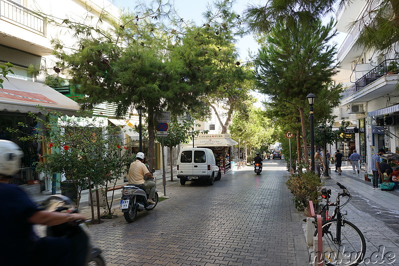 Altstadt von Agios Nikolaos auf Kreta, Griechenland